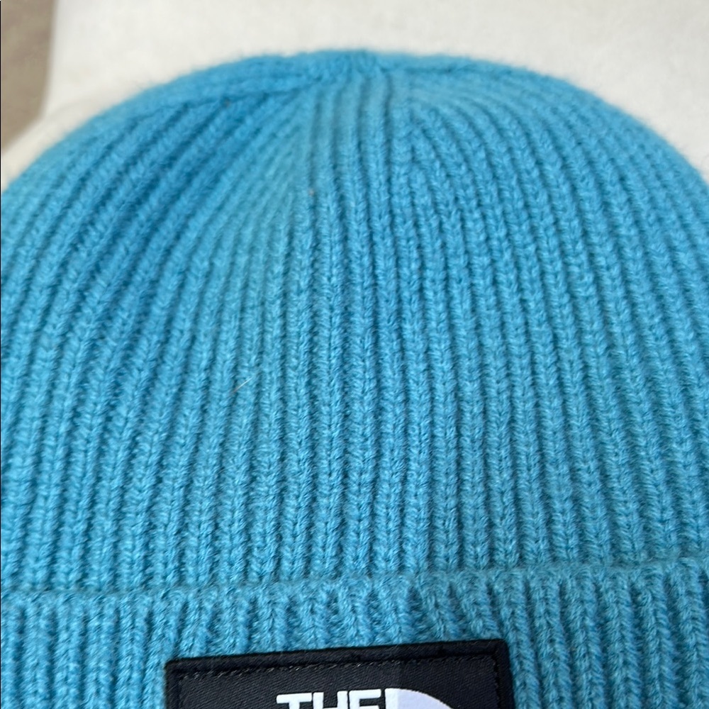 The North Face Teal Knit Beanie - Picture 5 of 5